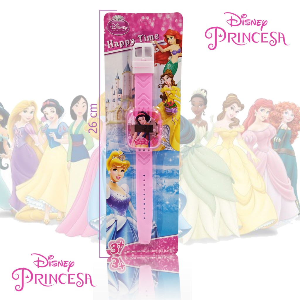 Princesas Reloj Digital Juguete Didáctico Jugueteria Niñas1