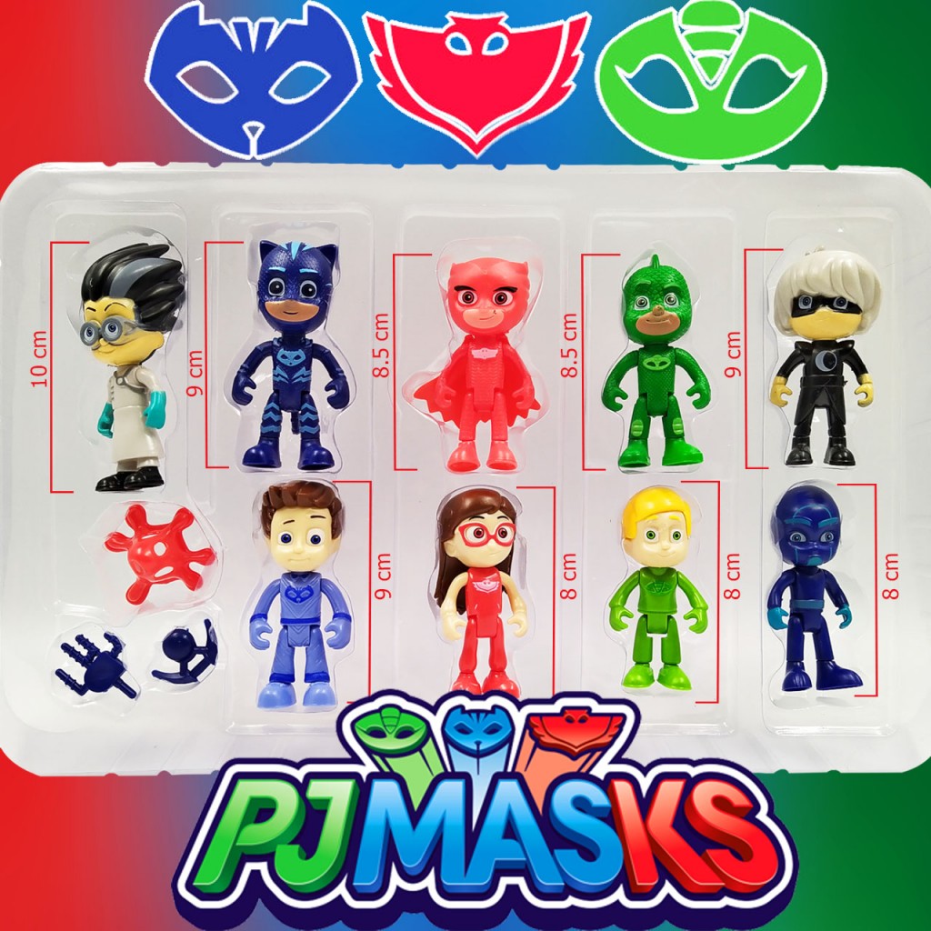 Pj Masks Juegos Héroes En Pijamas Jugueteria Didáctico NiñoS DJ3000-505