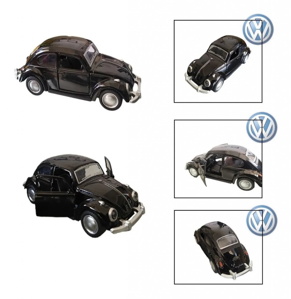 Volkswagen Escarabajo Escala Clásico Juguete Metálico