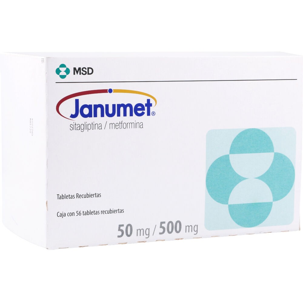 JANUMET 50 MG/850 MG X 56 TAB SOB X 28 REGULADO.AG