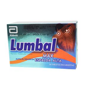 LUMBAL MAX ESPALDA  ALTA X 36 SOB X 6 TBL.