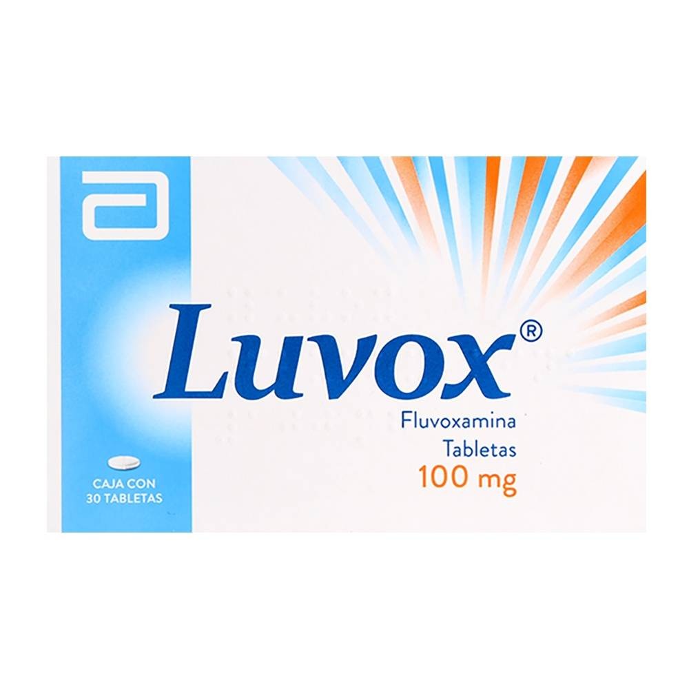 LUVOX MALE DE FLUVOX 100 MG 30 TAB SOB X 15
