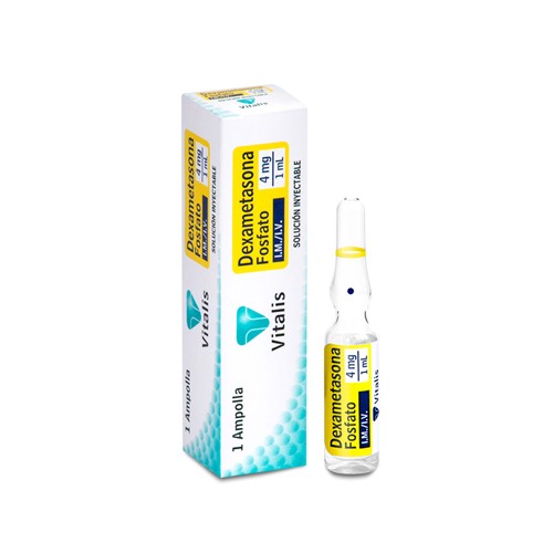 DEXAMETASONA FOSFATO 4 MG / 1 ML X 10 AMPOLLAS