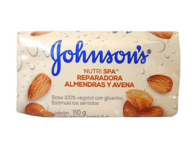 JABON JOHNSON ALMENDRAS Y AVENA X 110 G