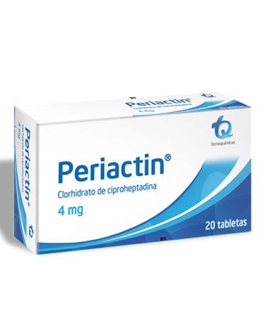 PERIACTIN 4 MG X 20 TAB