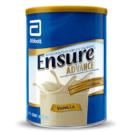 ENSURE ADVANCE VAINILLA X 850 GR