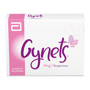 GYNETS 4 MG X 28 TAB RECUB