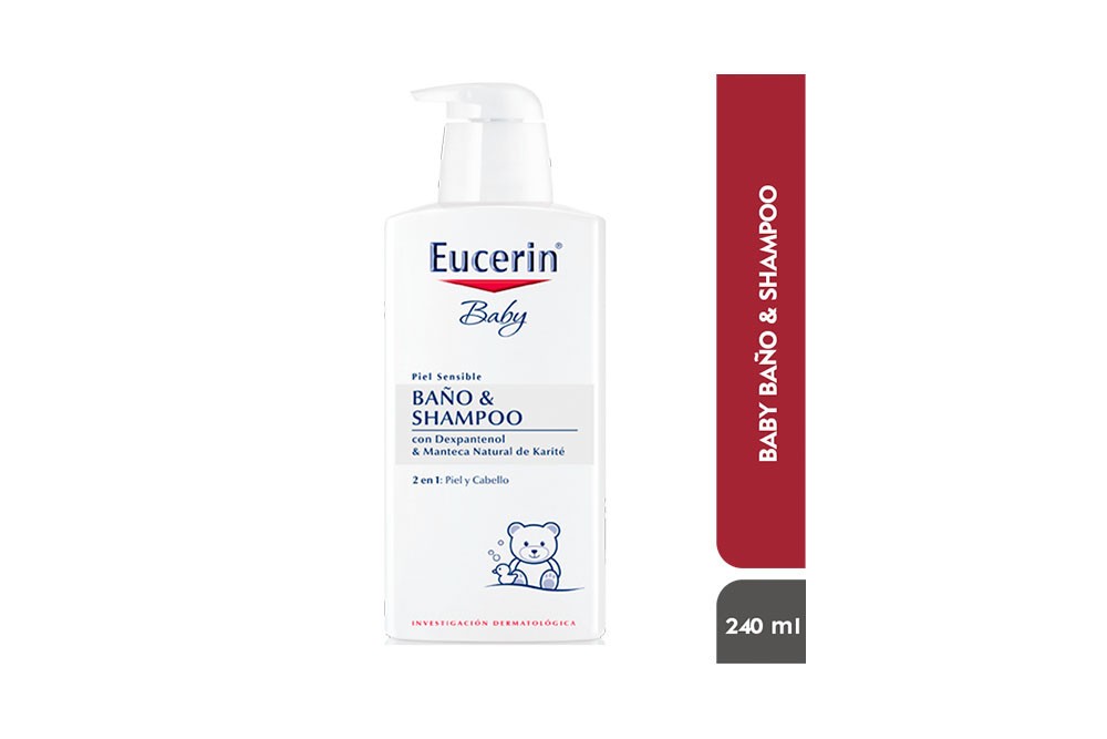 EUCERIN BABY BAÑO SHAMPOO X 240 ML