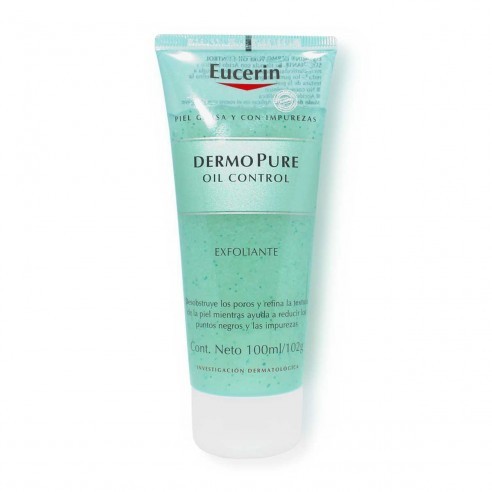 EUCERIN DERMO PURE OIL CONT EXF  PIEL GRASX 100 ML