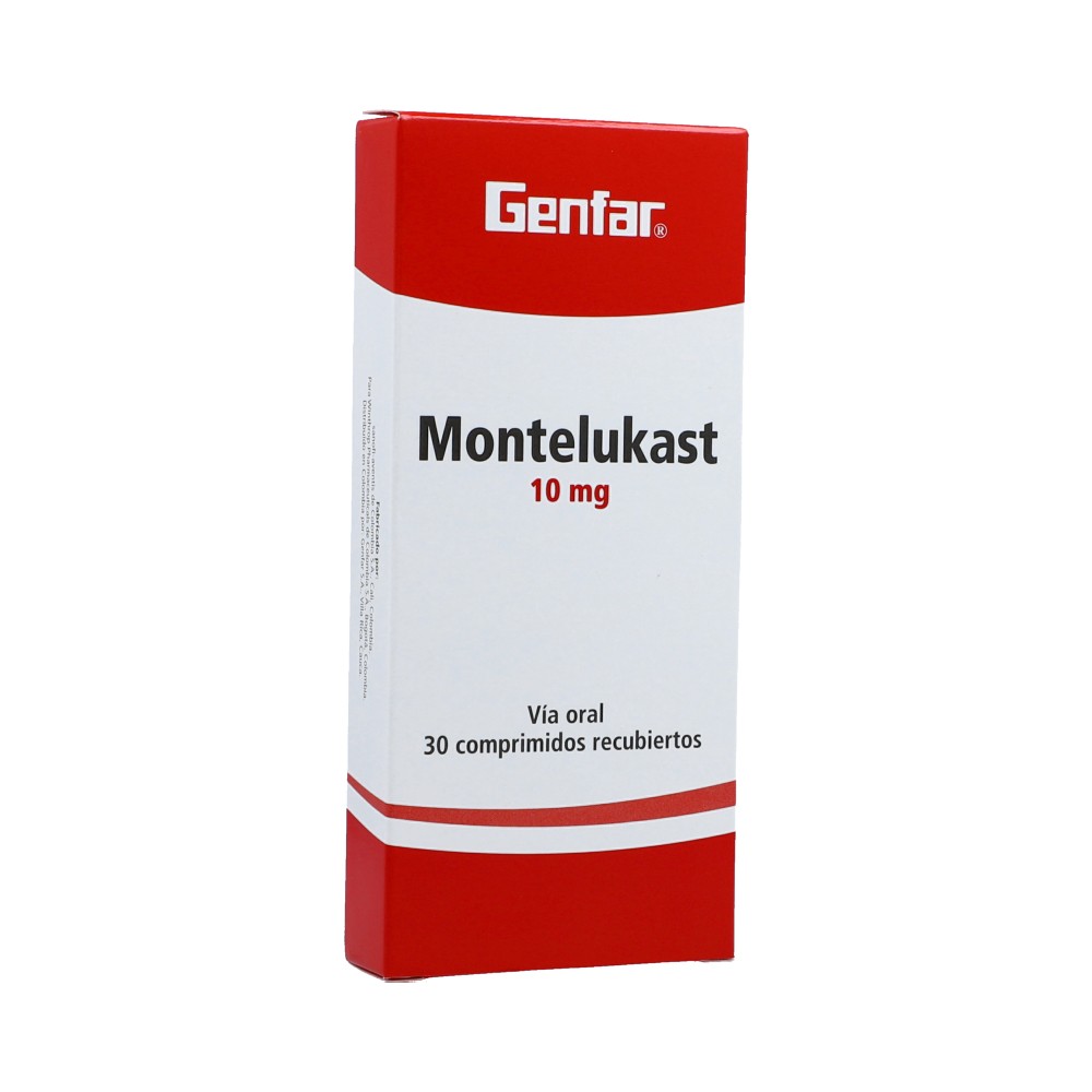 MONTELUKAST 10 MG X 30 TAB GF SOB X 10