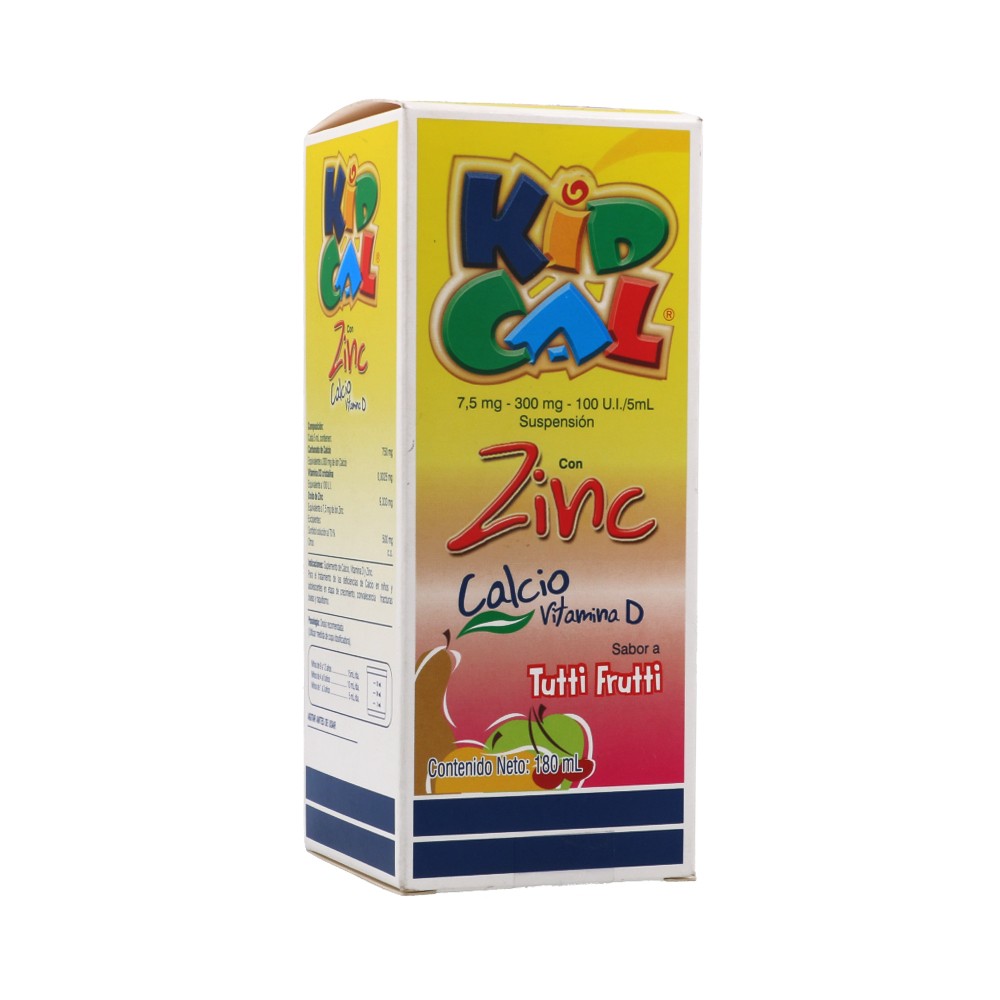 KIDCAL SUSP TUTIFRUTTI X 180 ML