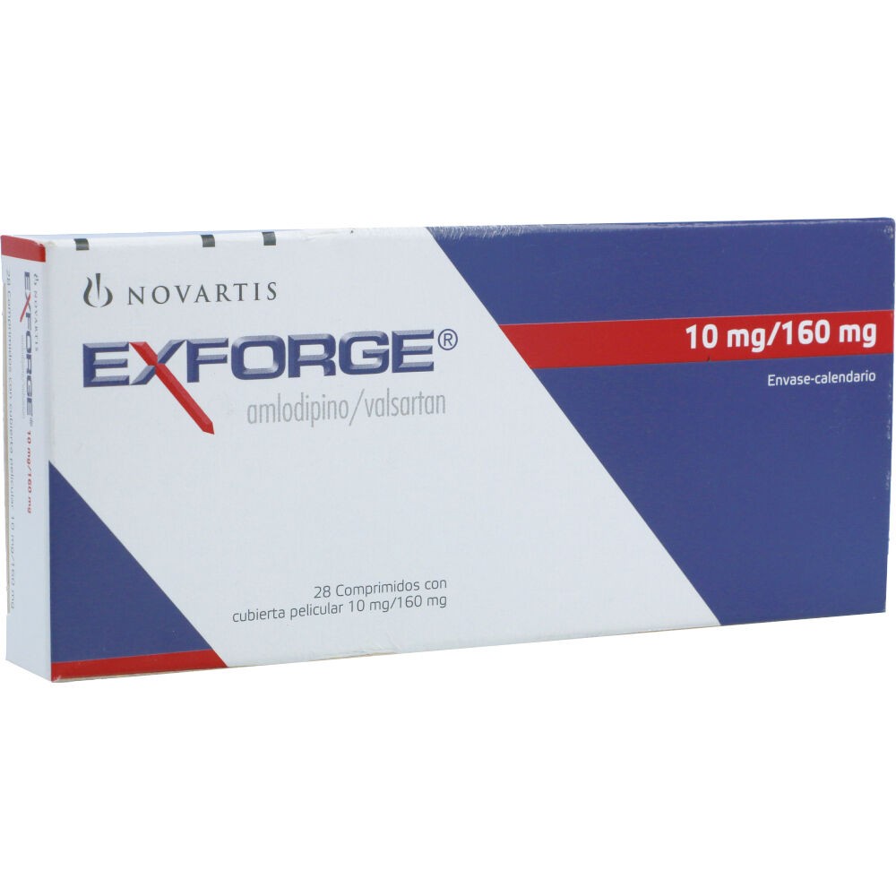EXFORGE 10/160 MG X 28 TAB