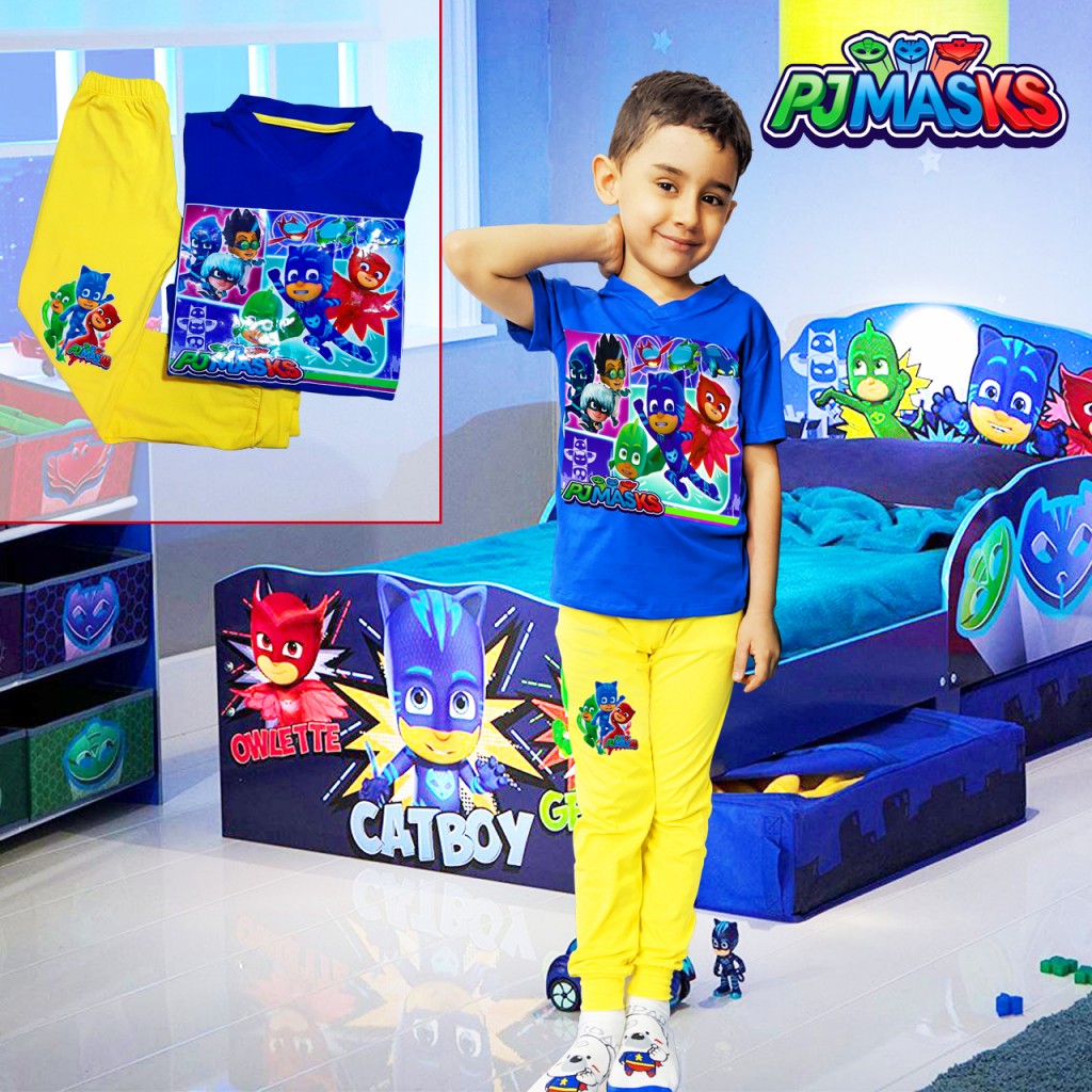 Pj Masks Camiseta Sudadera Conjunto Pijama Multiusos Juguete