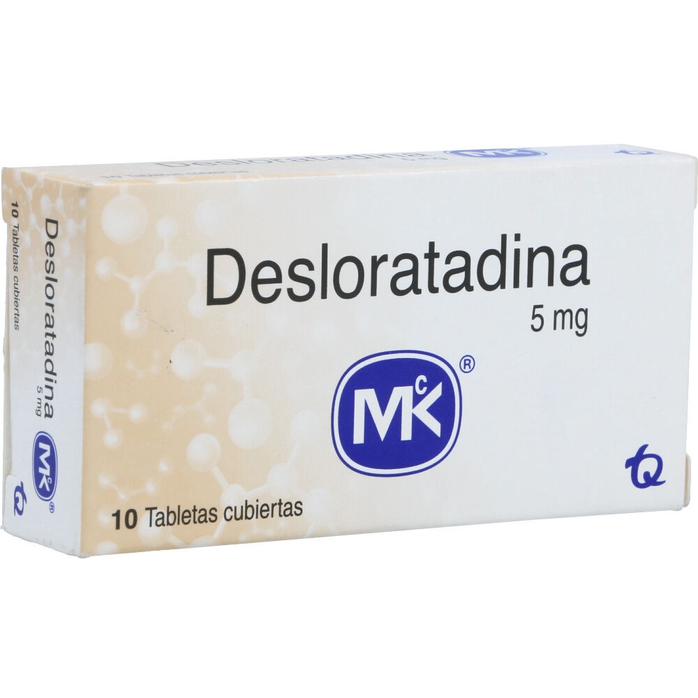 DESLORATADINA 5 MG X 10 TAB MK