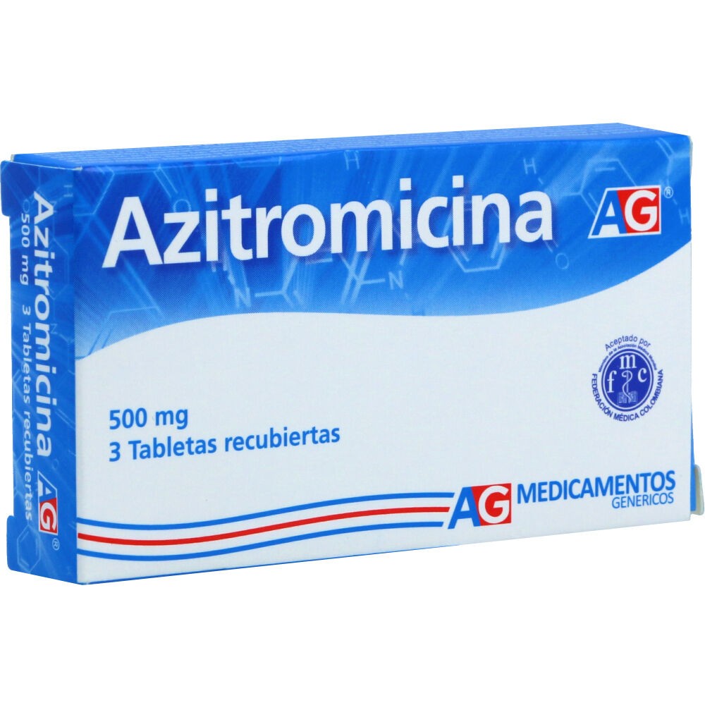 AZITROMICINA 500 MG X 3 TAB