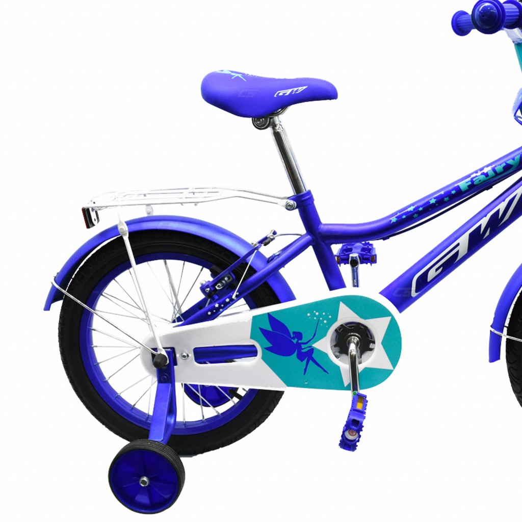 Bicicleta Gw Fairy Rin 12 Acero Niñas Azul Mate