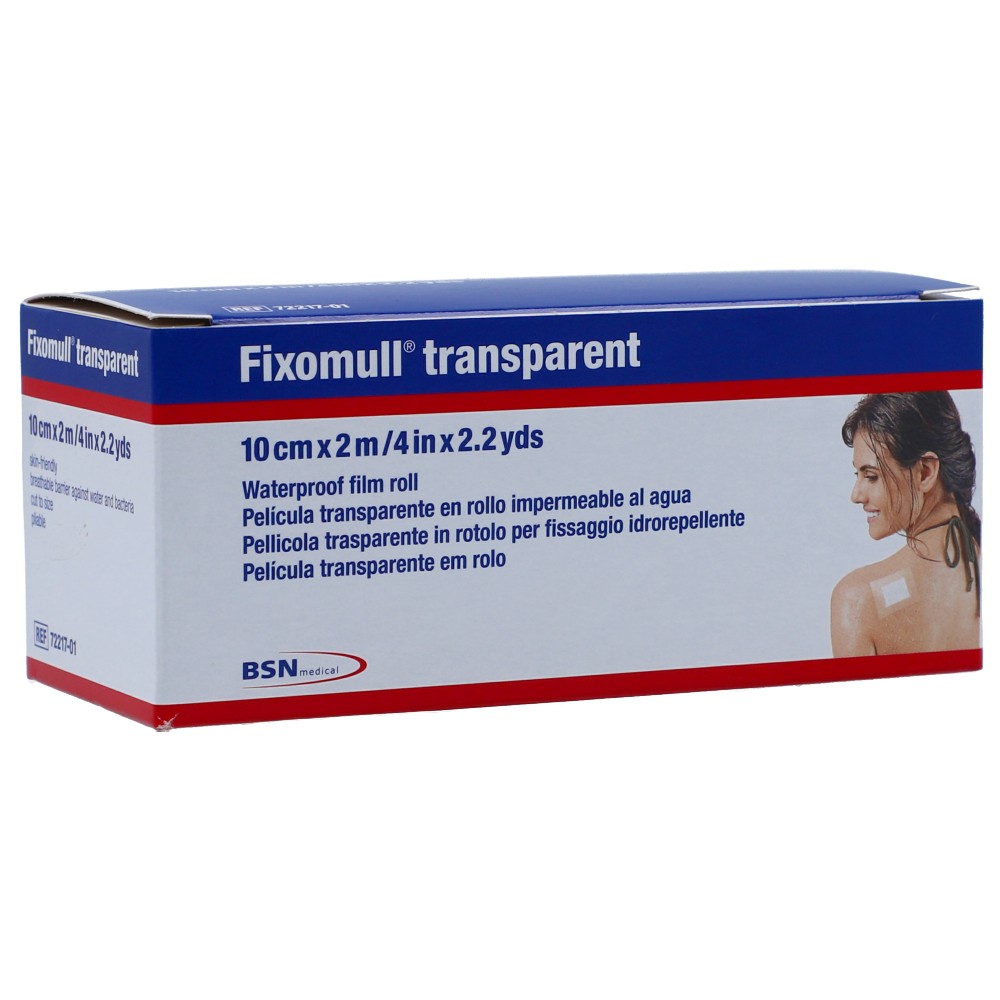 FIXOMULL TRANSPARENTE 10 CM X 2 MT