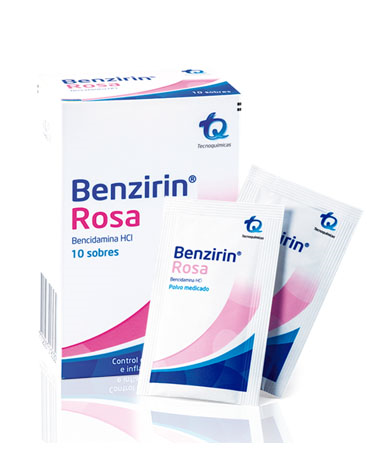 BENZIRIN ROSA X 10 SOB C/U