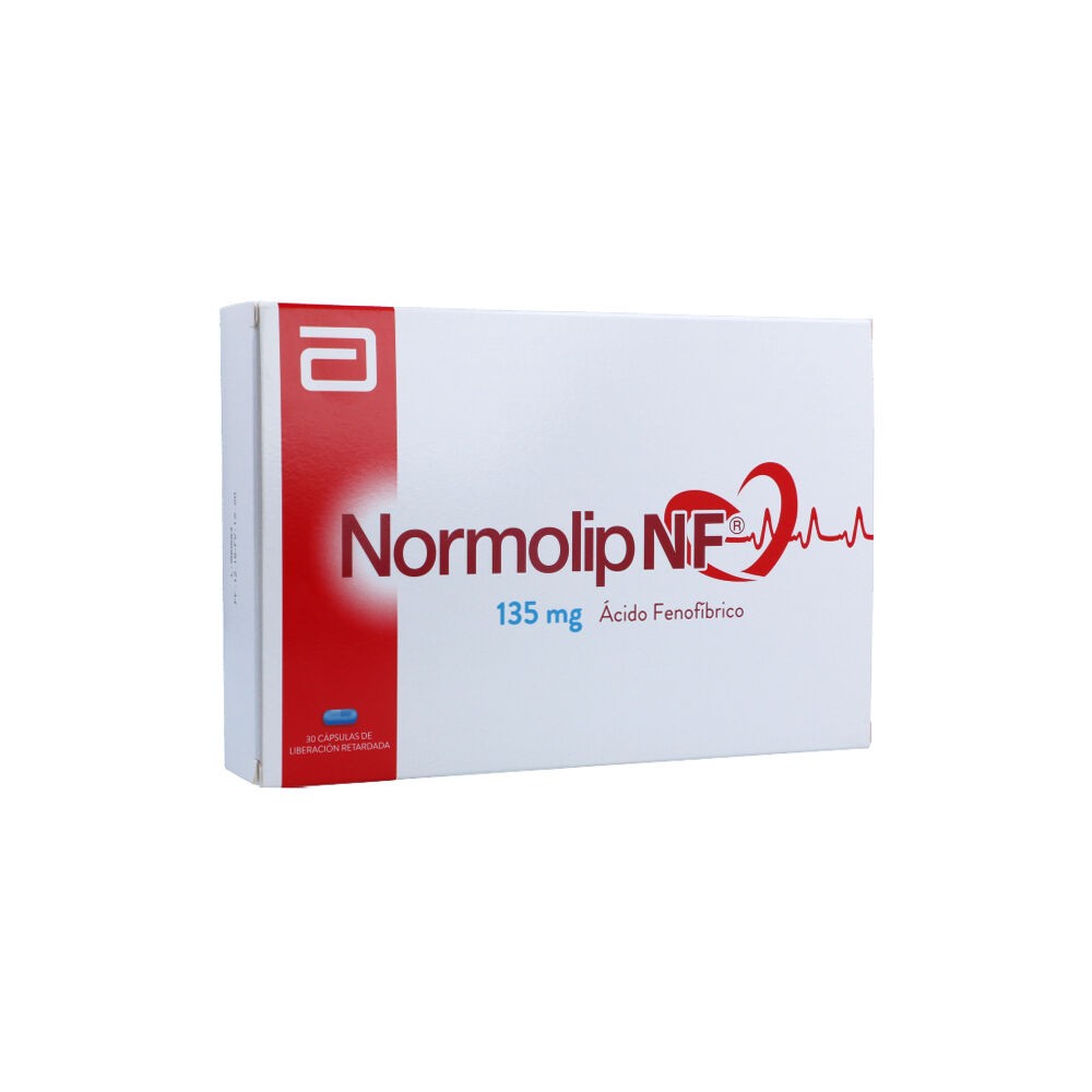 NORMOLIP NF 135 MG X 30 TAB