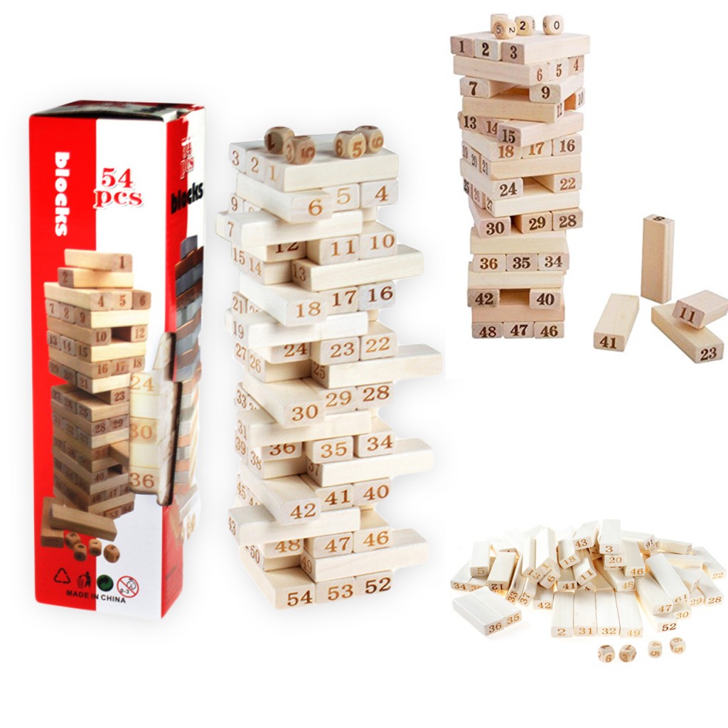 Jenga Didactico, Jugueteria Regalos Juguetes Fiestas Piñatas