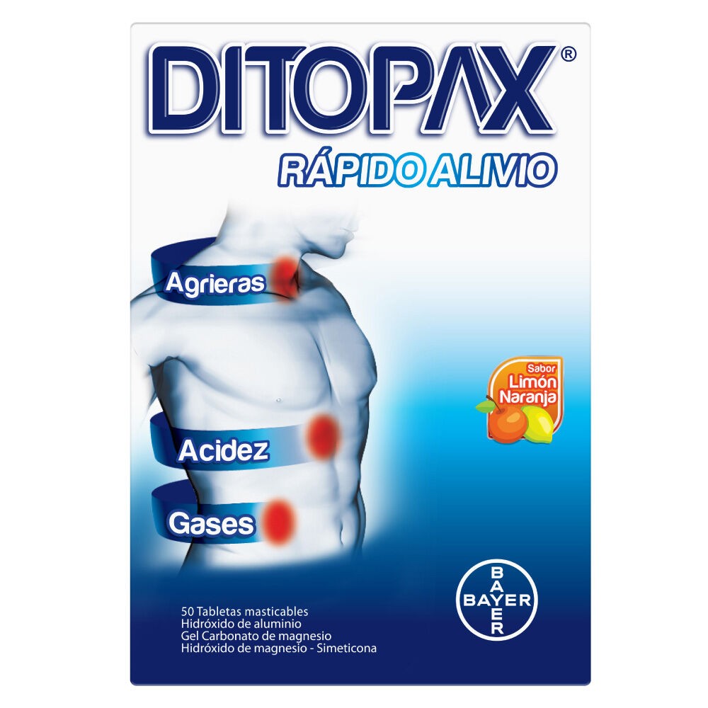 DITOPAX X 50 TAB LIMON/NJA  X SOB X  10 MAST