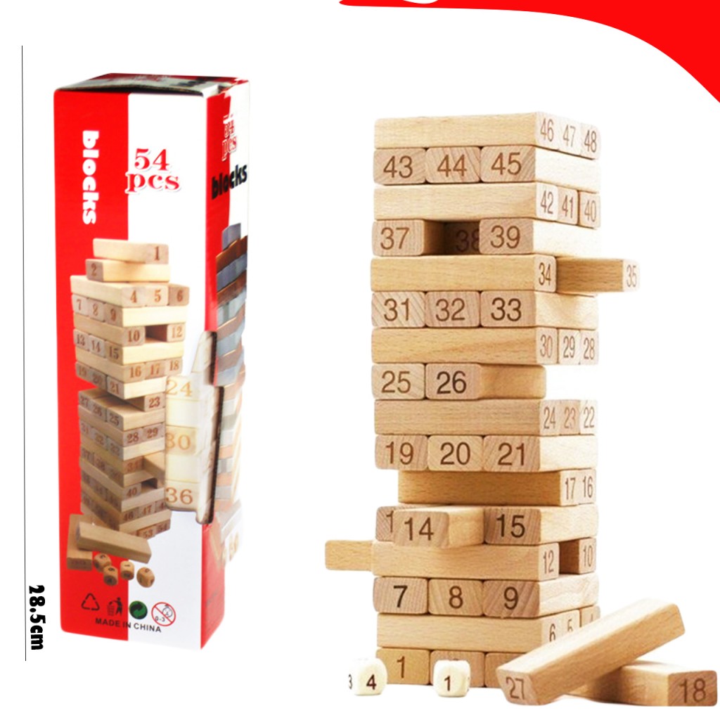Jenga Didactico, Jugueteria Regalos Juguetes Fiestas Piñatas