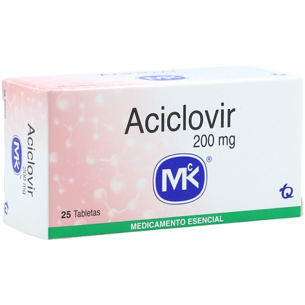 ACICLOVIR 200MG X  25 TAB