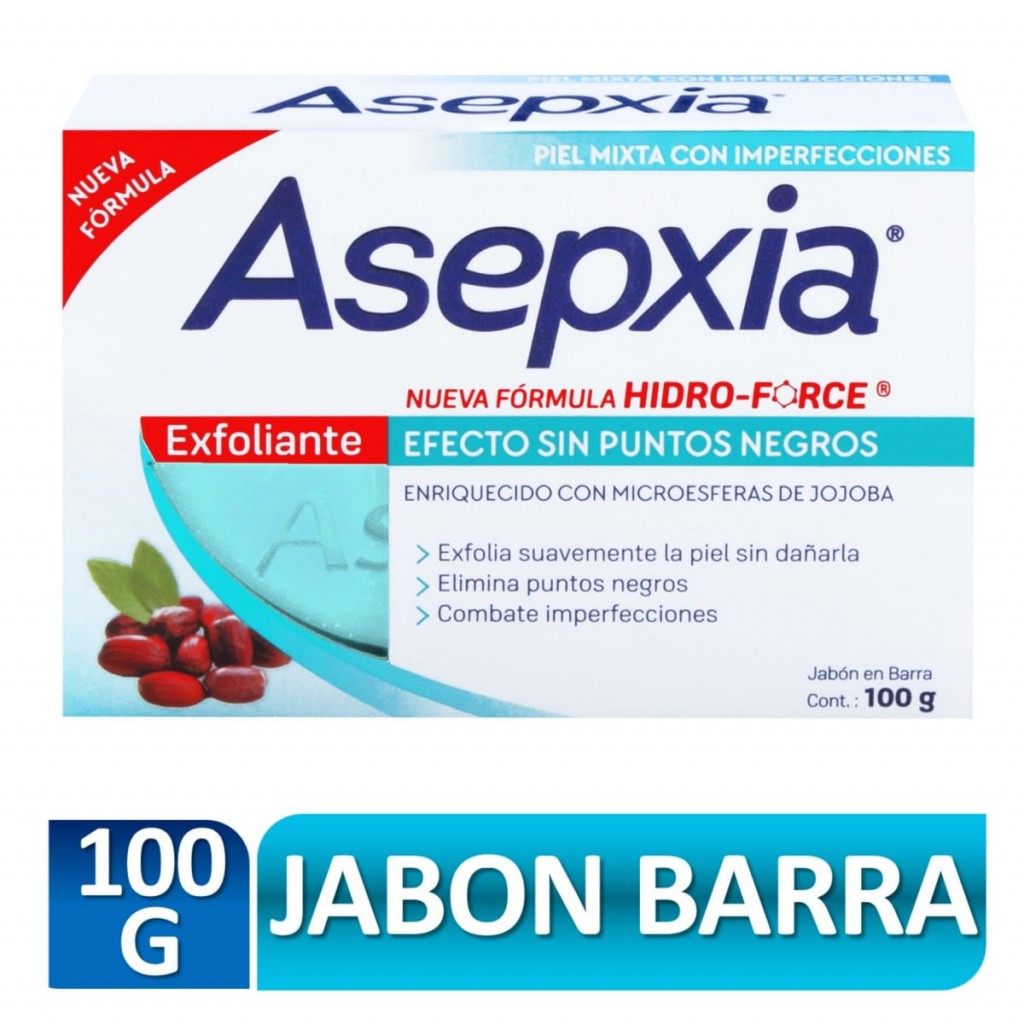 ASEPXIA JABON EXFOLIAN X 100 GR