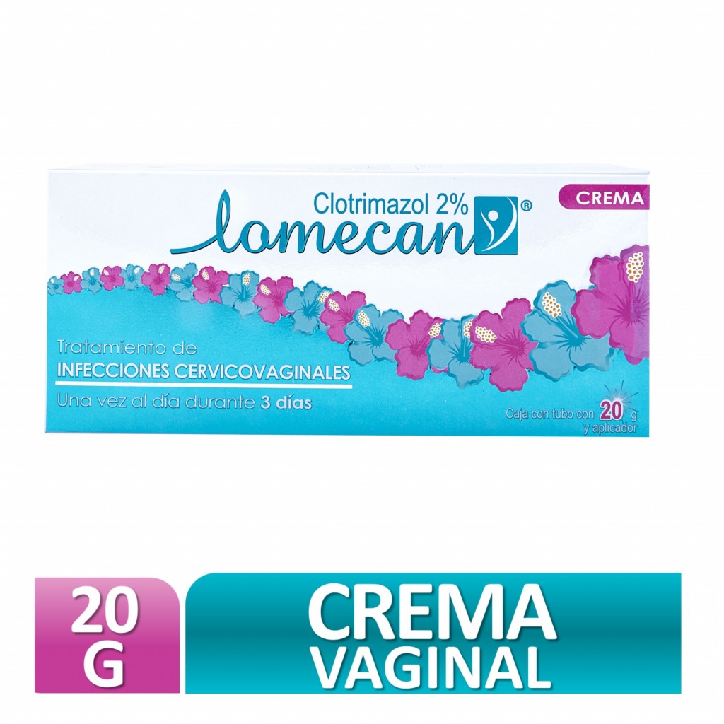 LOMECAN CREMA VAGINAL X 20G ( TRES DIAS)