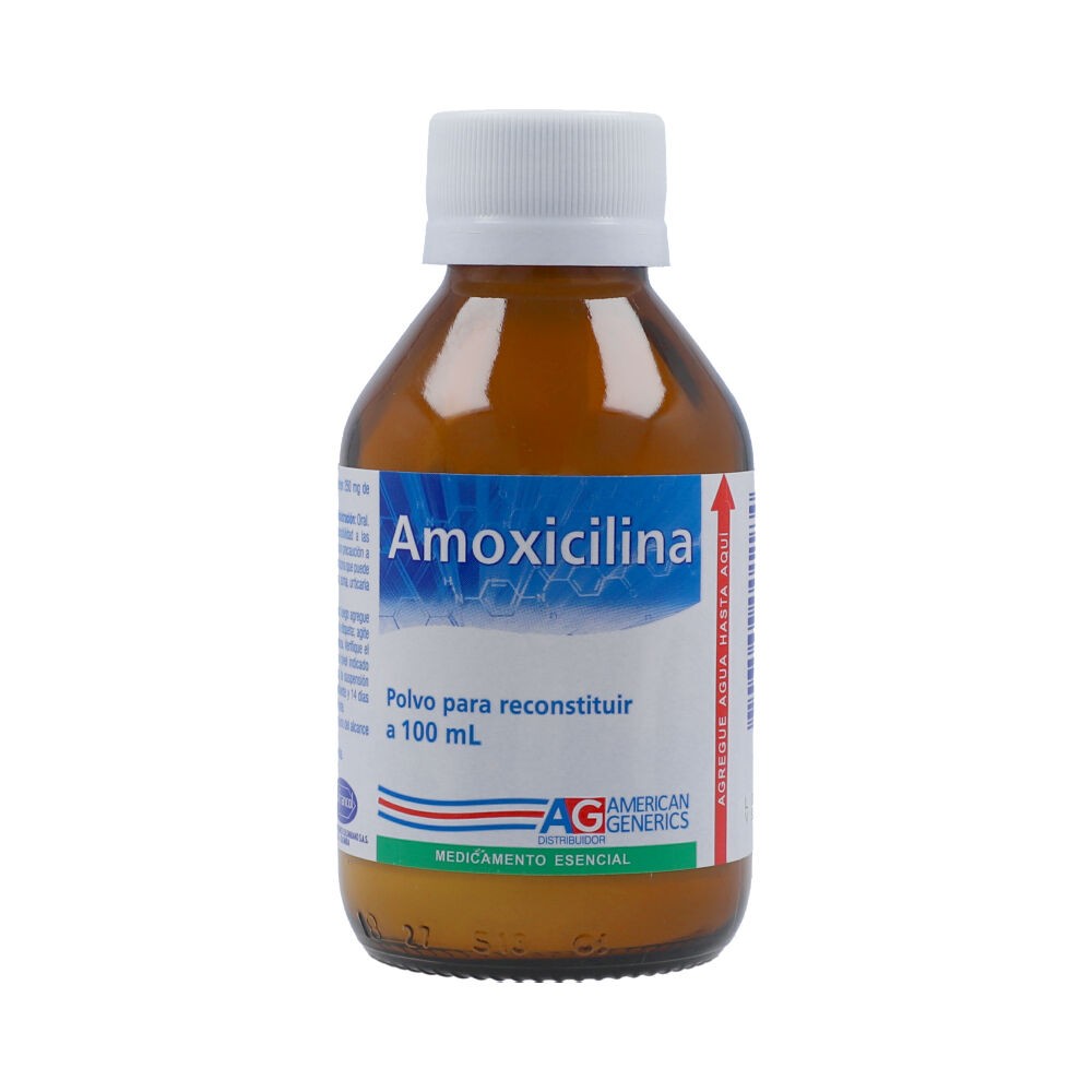 AMOXICILINA 250 ML SUSP X 100