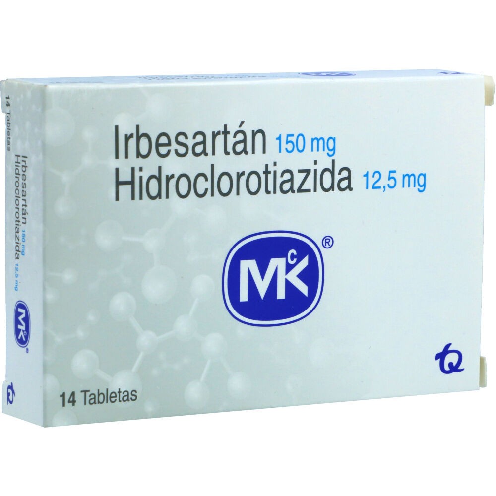 IRBESARTAN  150/12.5 X 14 TAB MK