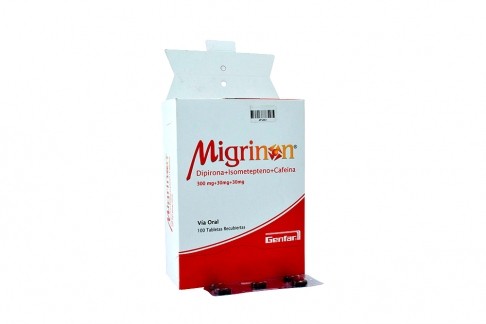 MIGRINON 100 TAB SOB X 5 TAB