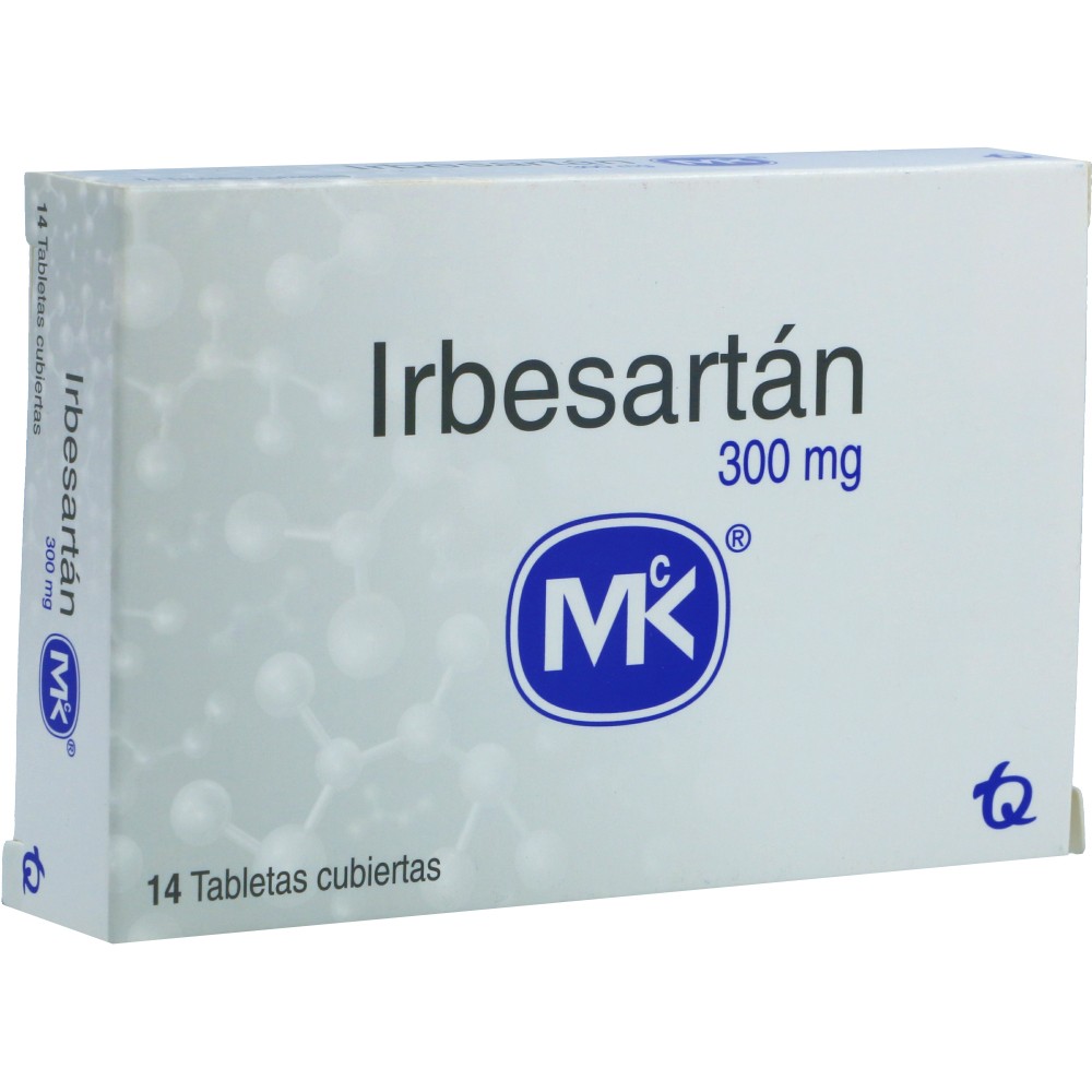 IRBESARTAN  300 X 14 TAB MK (REGULADO)