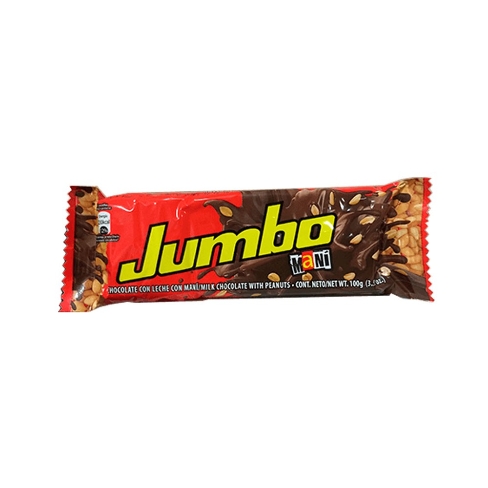 CHOCOLATINA JUMBO MANI X 100 GR
