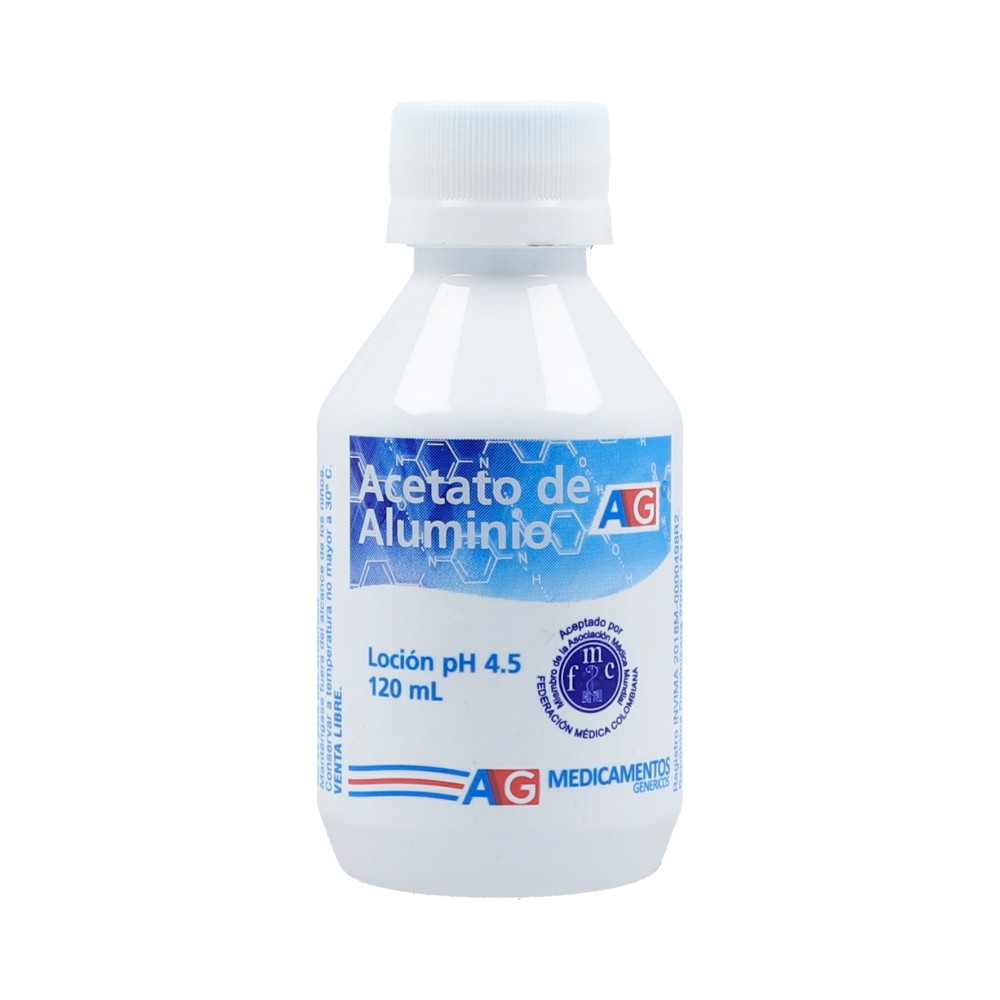 ACETATO DE ALUMINIO LOC X 120 ML
