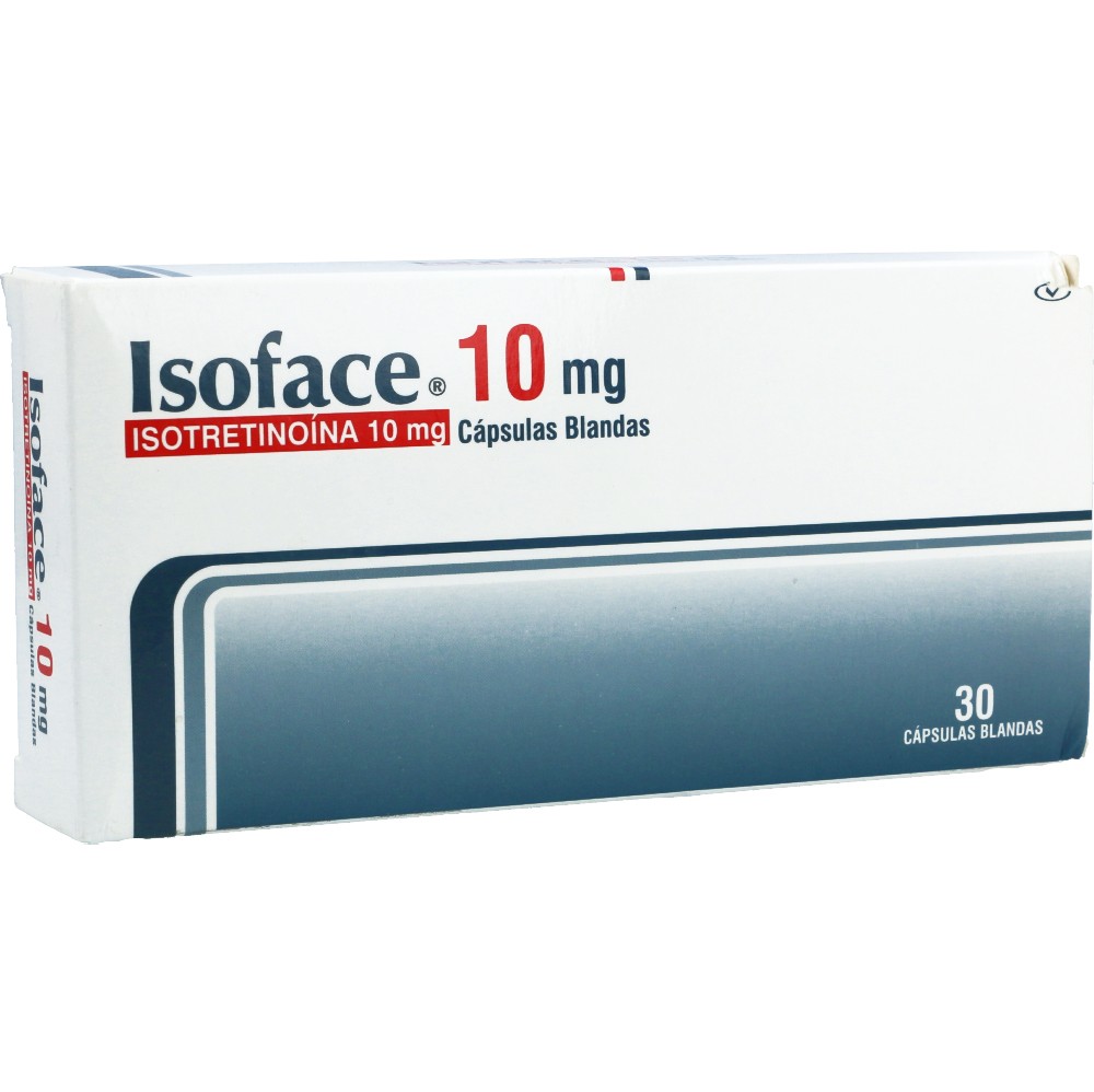 ISOFACE 10 MG X 30 CAP