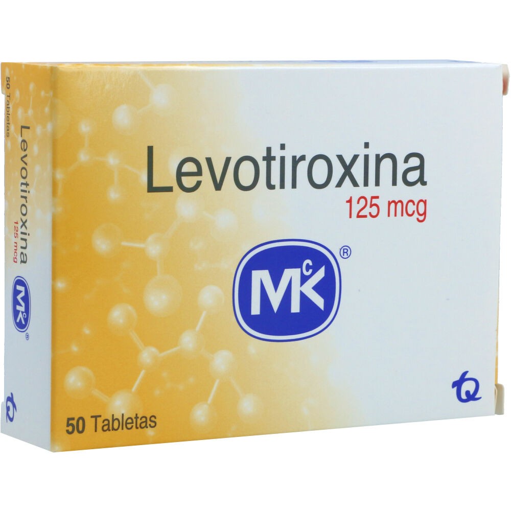 LEVOTIROXINA 125 MCG X 50 TAB MK