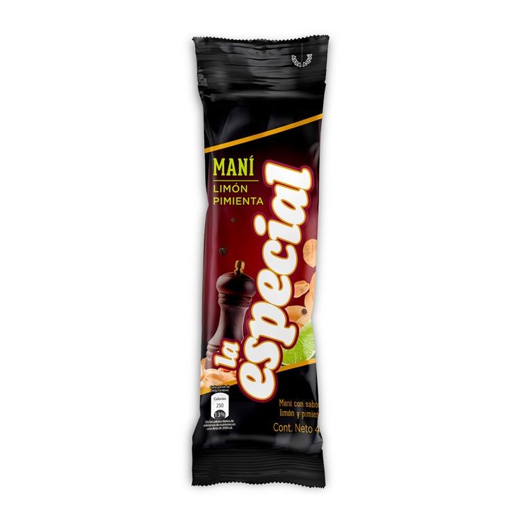 MANI LA ESPECIAL LIMON PIEMIENTA X 40 GR