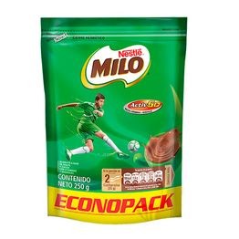 MILO ECONOPACK BOLSA X 250 GR