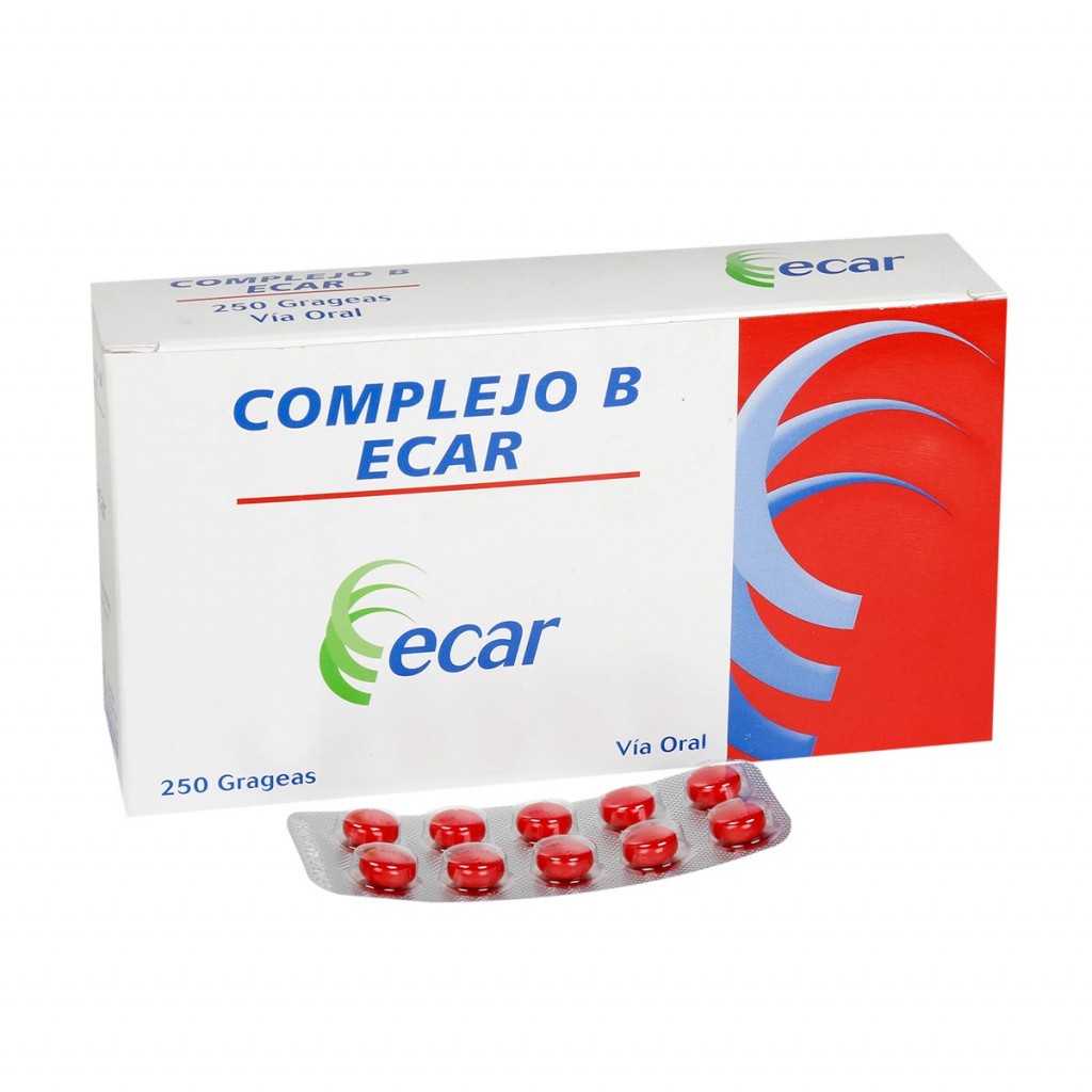 COMPLEJO B X 250 GRAGEAS BLISTER X 10 GRAGEAS