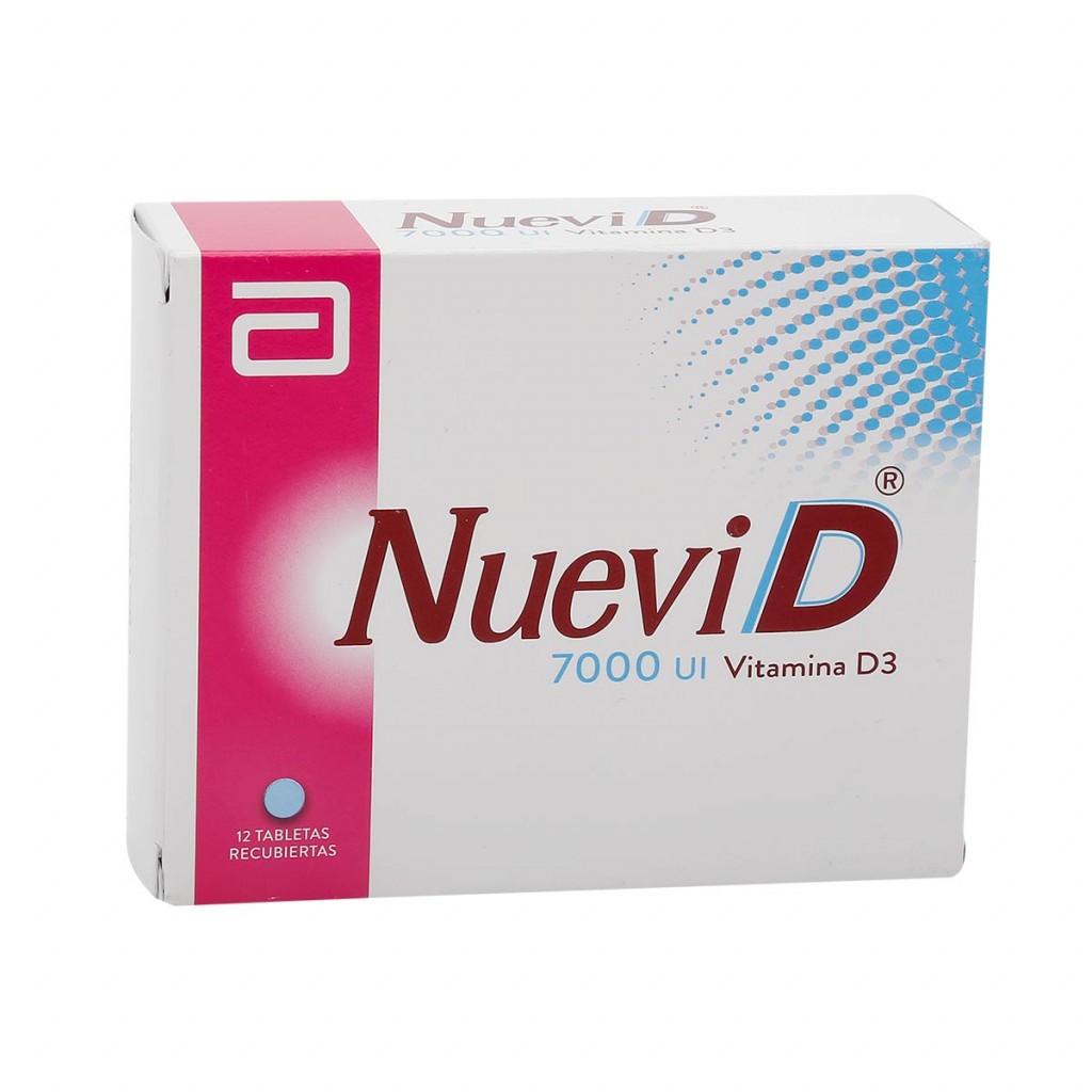 NUEVI D 7000 UI X 12 TBL SOB X 4 TAB