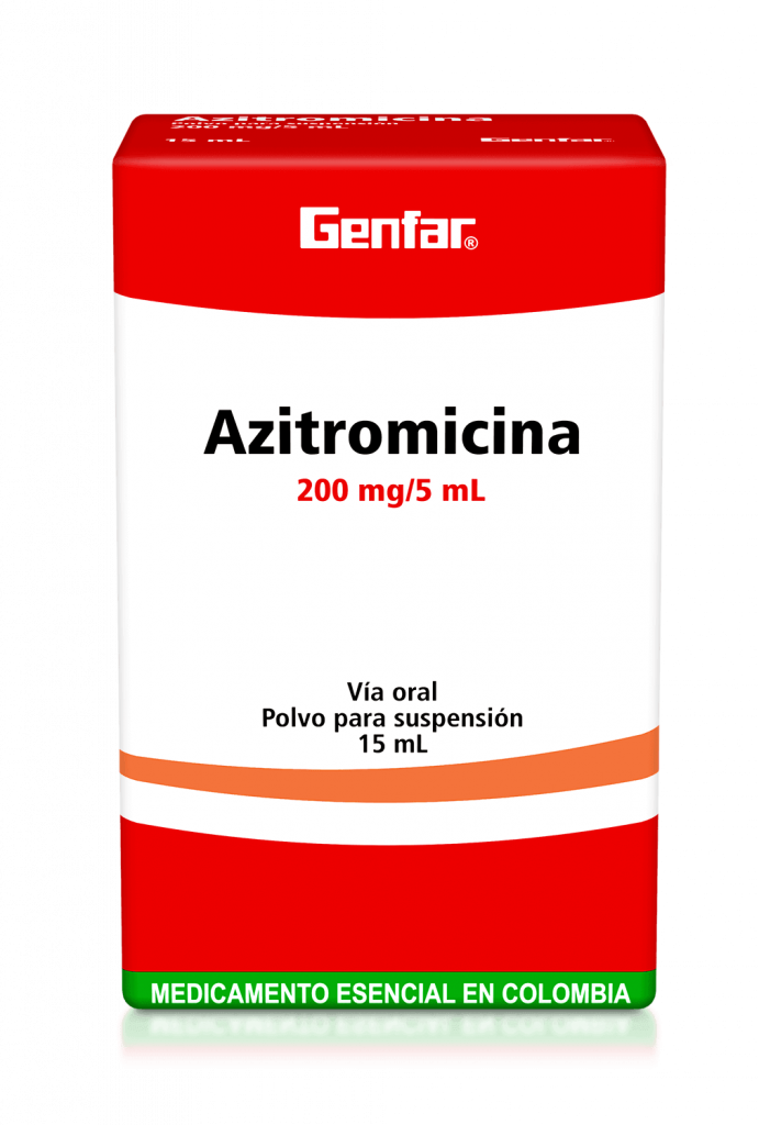 AZITROMICINA SUSP 200 MG X 15 ML