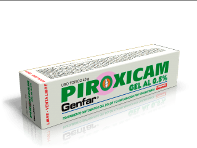 PIROXICAM GEL  0.5%  X 40 GR