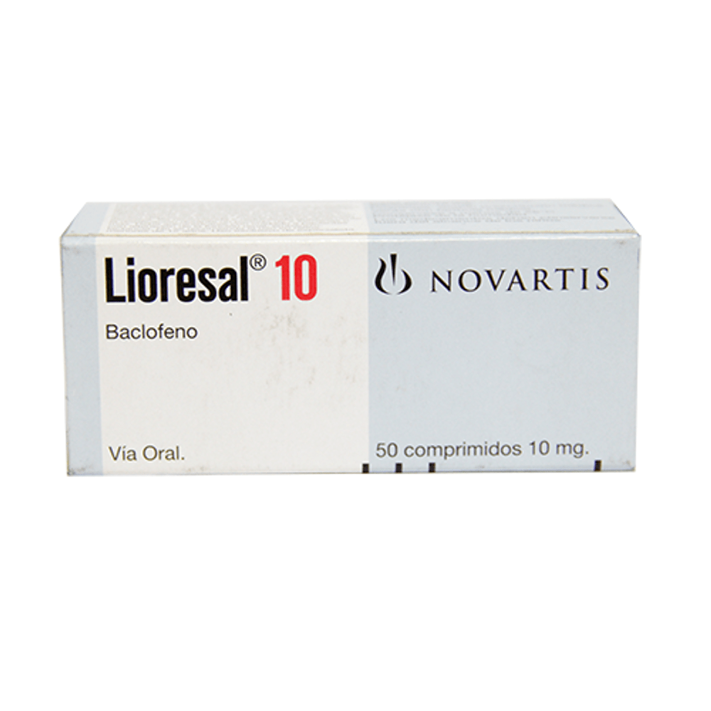 LIORESAL 10 MG X 50 COMP