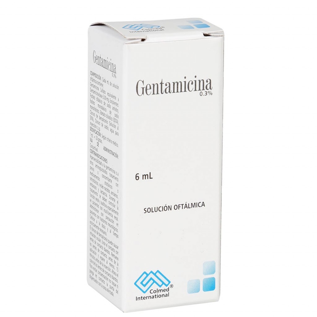 GENTAMICINA 0.3% X 6ML GOTAS OFTALMICAS
