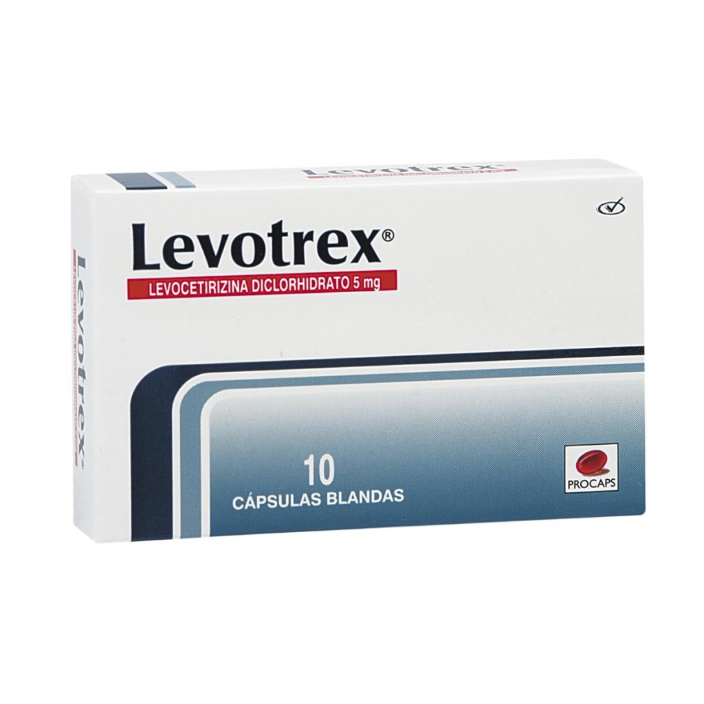 LEVOTREX 5 MG X 10 UND (COD 260)