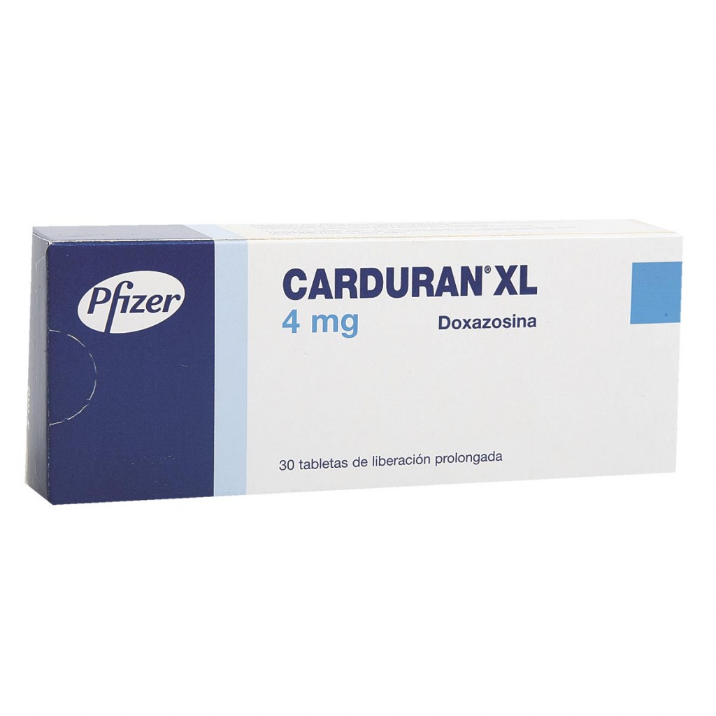 CARDURAN XL 4 MG X 30 TAB