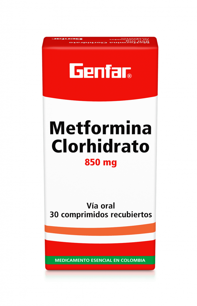 METFORMINA 850 MG X 30 TAB GF