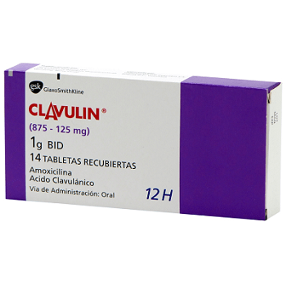 CLAVULIN (875-125M) 1G  X 14 TAB