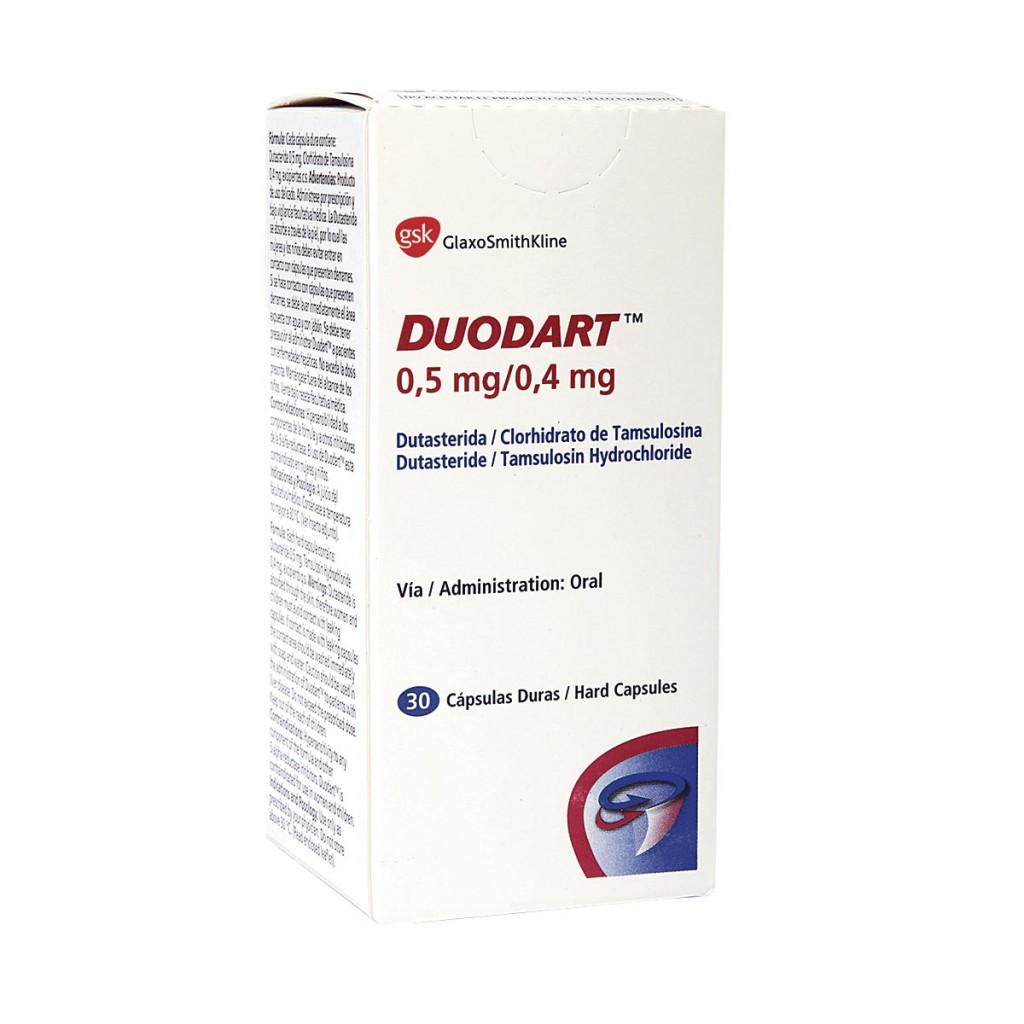 DUODART 0.5 MG/ 0.4 MG X 30 CAP (REGULADO)
